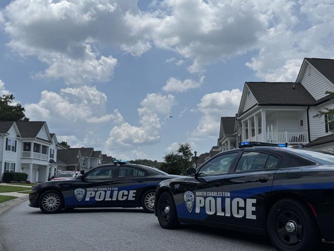 North Charleston Police investigate a break-in