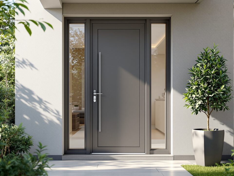 home security front door